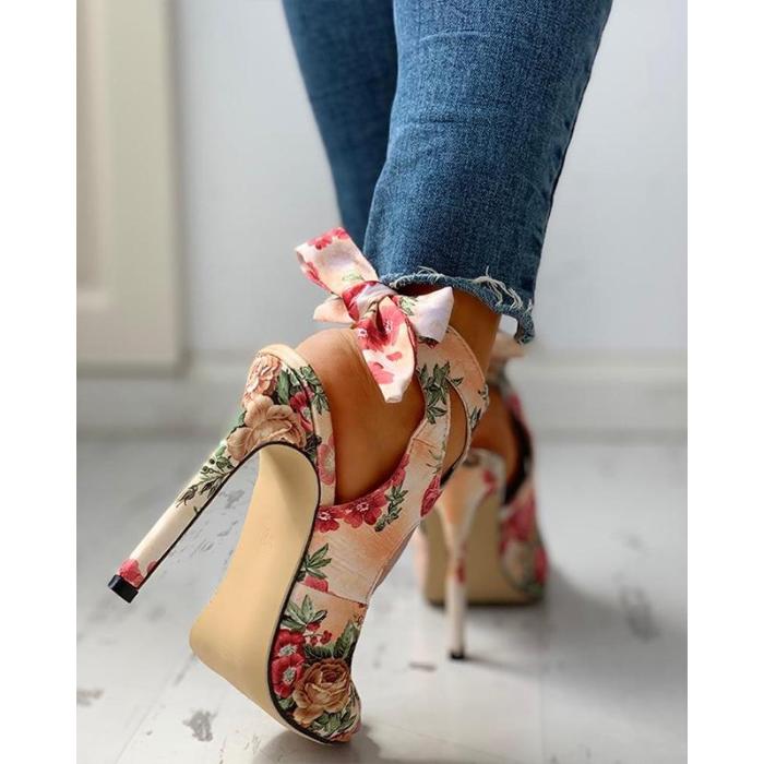 Women Summer Thin High Heels Peep Toe Pumps Office Sandals Party Shoes