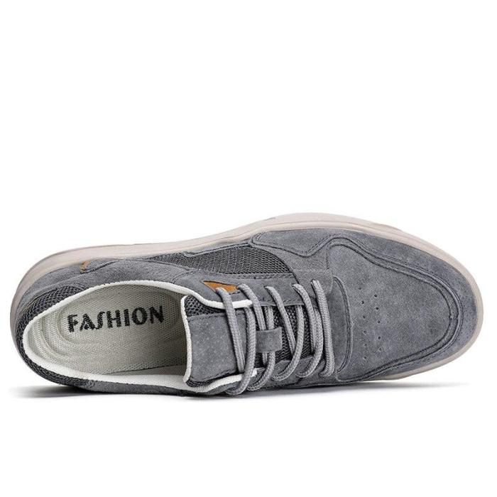 Man Shoes Casual Summer Autumn Men's Leather Sneakers Fashion Walking Footwear Leisure Shoe Breathable Soft