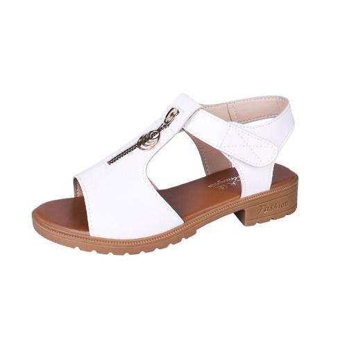 Hot Sale Leisure Sandals Women Shoes Fashion Gladiator Walking Rome Zipper Vacation Beach Sandals Women Summer Shoes