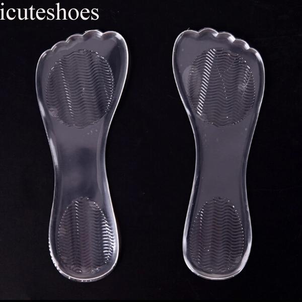 New Non-Slip Women Gel Arch Support Anti-slip Massaging Cushion Orthopedic Insoles for High Heels Shoes