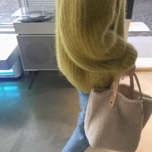 Handbag Large Capacity Winter New Soft Wool Plush Woman Bags Ladies Totes Shopping Bag Bolsa Feminine