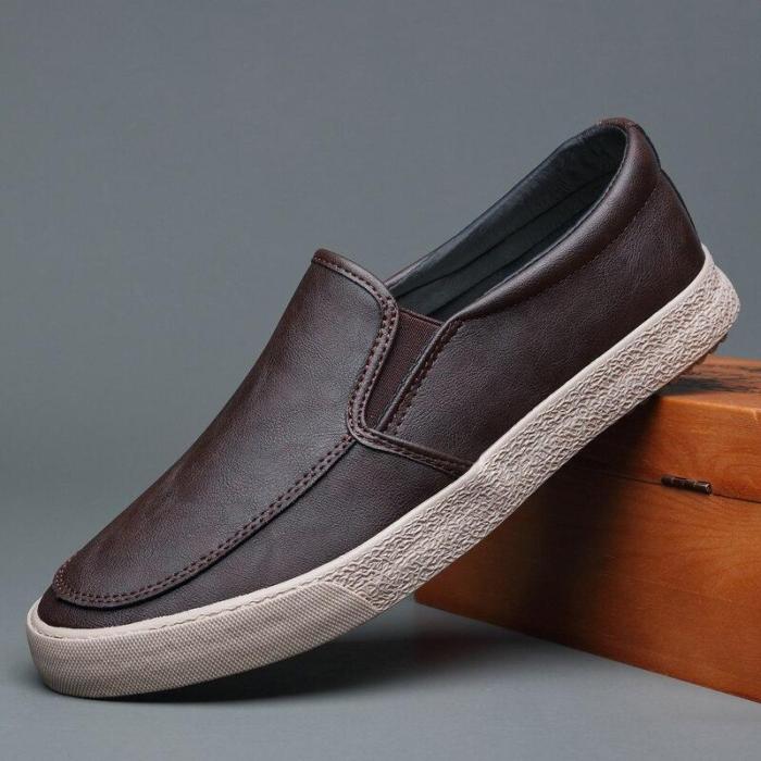 2020 New Casual Vulcanized Shoes Autumn Fashion Soft Bottom Low-Top  Loafer Shoes Youth Trend Flat Shoe