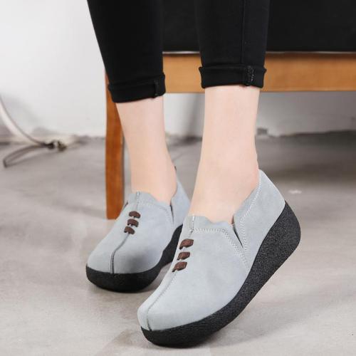 Women Shoes Loafers Flats Casual Leather Slip On Woman Ladies Low Heel Moccasins Footwear