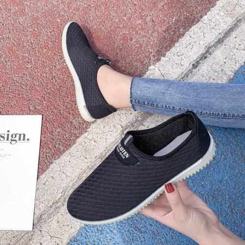 Casual Shoes Woman Flats Solid Slip on Round Toe Comfortable Flats Women Shoes