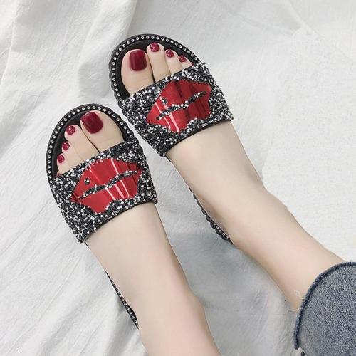 Slippers Casual Flat Sandals Ladies Beach Sandals Non-Slip Shoes