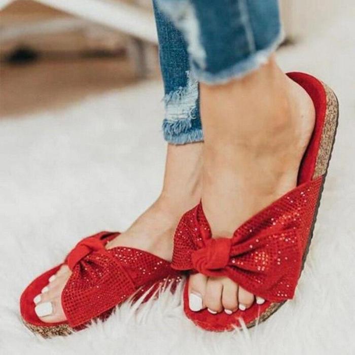 Women Leopard Slippers Summer Footwear Ladies Fashion Flats Casual Beach Shoes