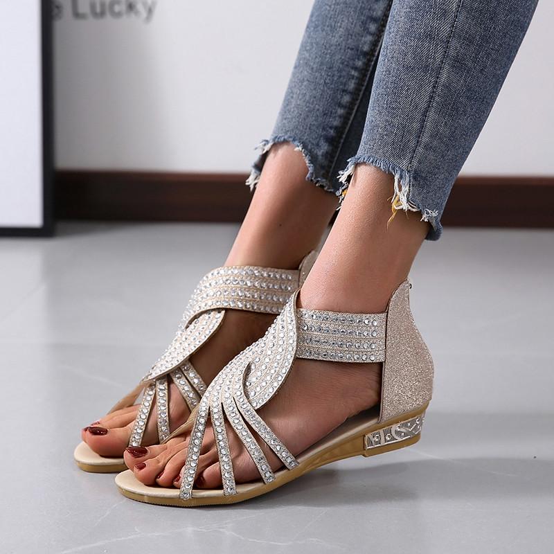 open toe casual shoes