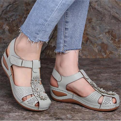 Women Sandals Wedges Shoes Heels Sandals Soft Gladiator Casual Sandals
