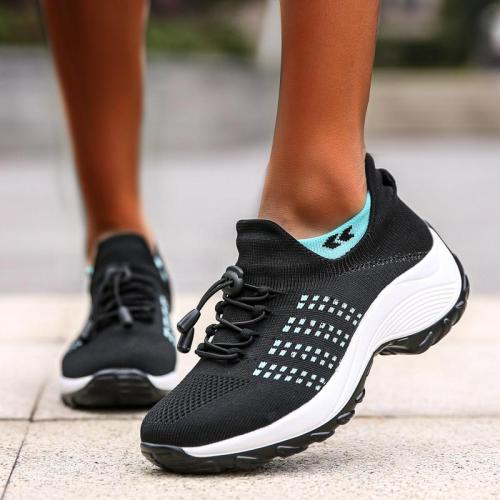 Women Casual Sneakers Fashionable Vulcanize Shoes Platform Spring Running Sport Sneakers Breathable Large Size Shoes