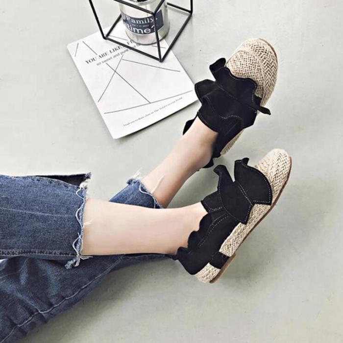 Flat Shoes Woman Casual Loafers Women Shoes Slip on Round toe
