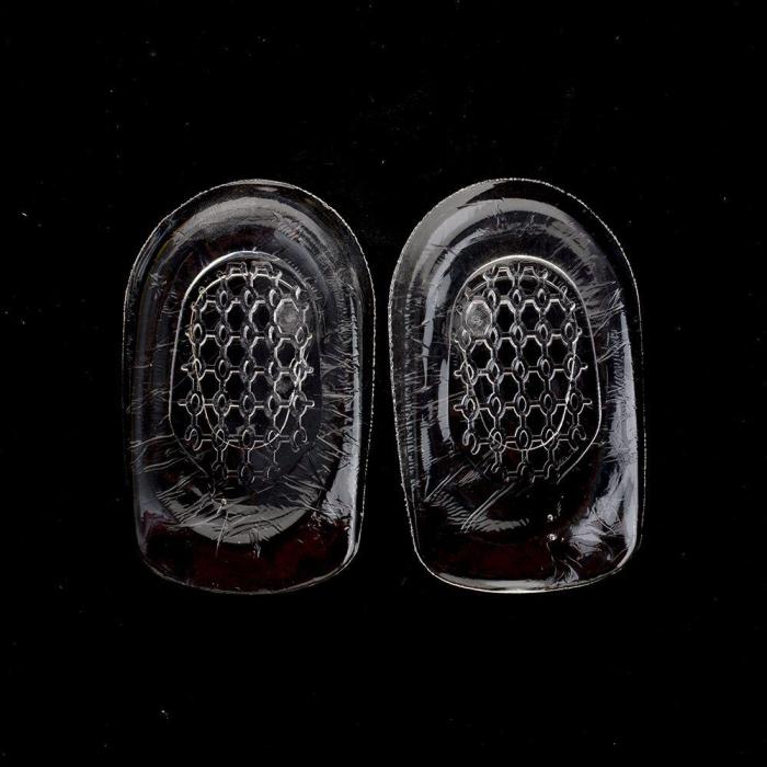 New Silicon Gel Insoles Back Pad Heel Cup for Calcaneal Pain Health Feet Care Support Spur Feet Cushion Silicone Foot Pads