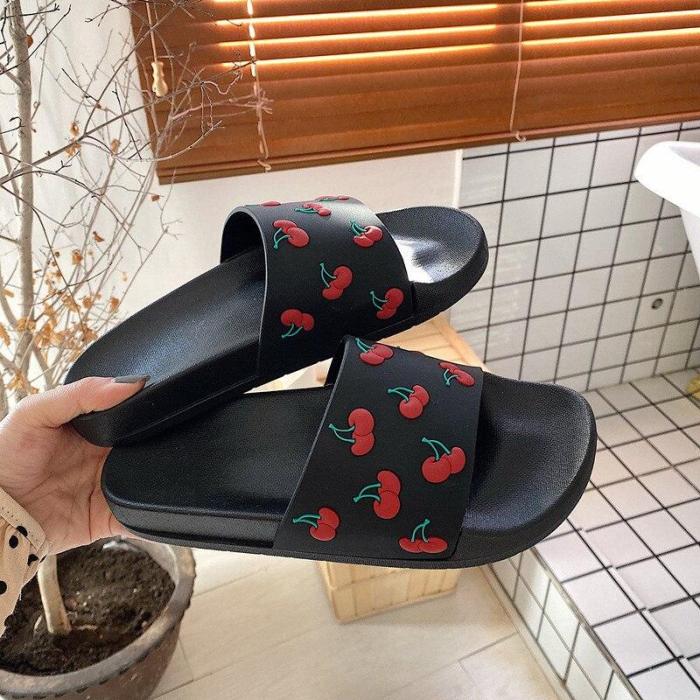 Cute Women Indoor Outside Slippers Girls Beach Slipper Ladies Home Shoes Fashion Slides