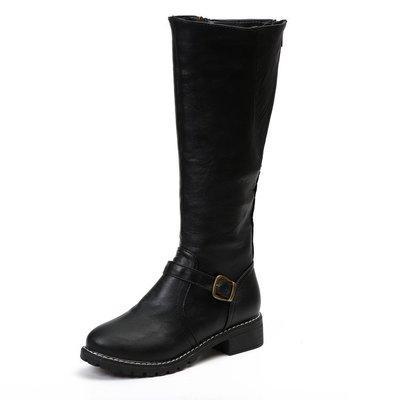 Women Boots Square Heel Platform High Boots