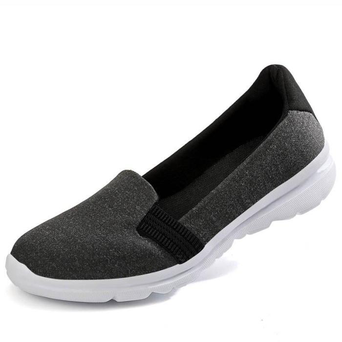Flat Shoes Women Fashion Slip on For Flats Ladies Loafers Casual Lightweight Breathable Mesh Walking Shoes Femme