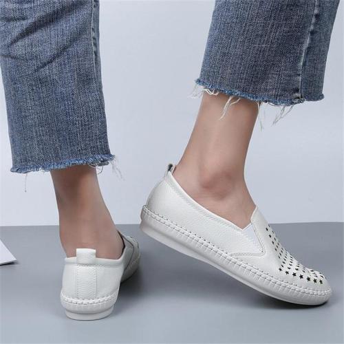 Women's Comfy Slip-on Loafers Flat Heel Shoes