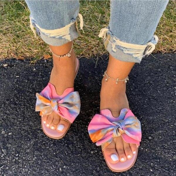 Sexy Sandals Handmade Roman Style Women's Sandals Fashion Sandals Beach Shoes Beautiful Colors Bow Comfortable