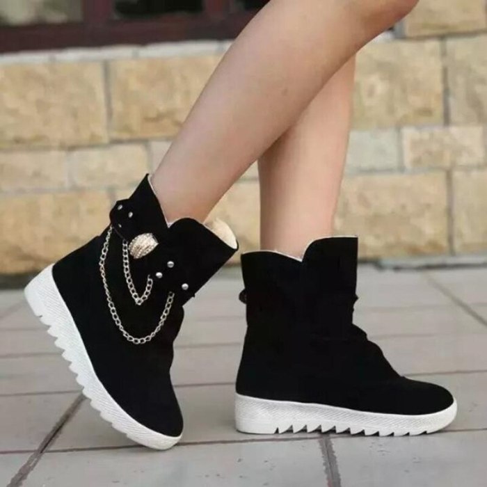 2020 Winter New Snow Boots Women's Boots  Women's Tube Casual Bow Snow Boots Warm Cold Burning Feet Women's Boots Cotton Shoes