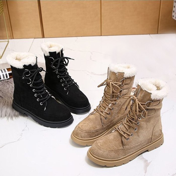 Female Ankle Boots Women Winter Shoes Warm Fashion Woman Snow Boots