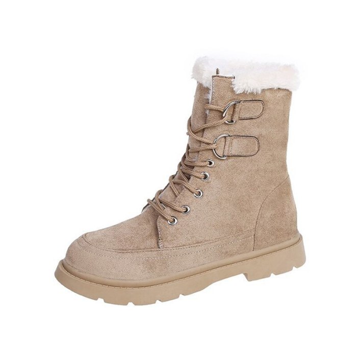 Female Ankle Boots Women Winter Shoes Warm Fashion Woman Snow Boots