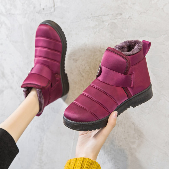 Women Winter Snow Boots Ankle Boots Ladies Casual Shoe Flat Female Platform