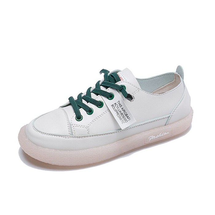 Women Shoes PU Leather Transparent Oxford Walking Sneakers Flat Slip on Vacation Shoes