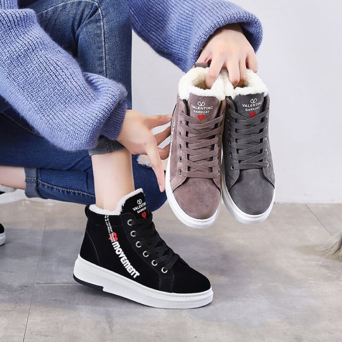 Ankle Boots Women Snow Boots Female Sneakers Fur Shoes