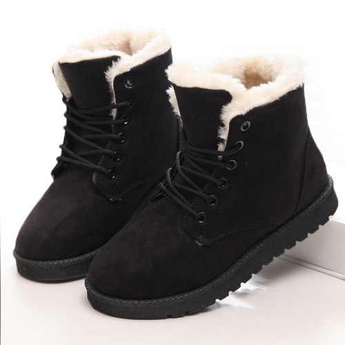 Shoes Warm Snow Boots Women Ankle Boots For Female Winter Shoes