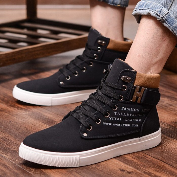 Men's Casual Shoes Lace-up Ankle Boots