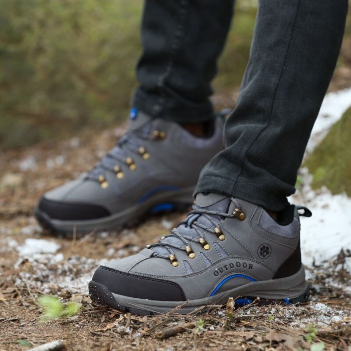 New Winter Autumn Men Military Boots Outdoor Sneakers
