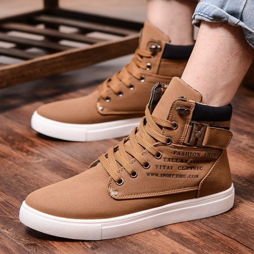 Men's Casual Shoes Lace-up Ankle Boots