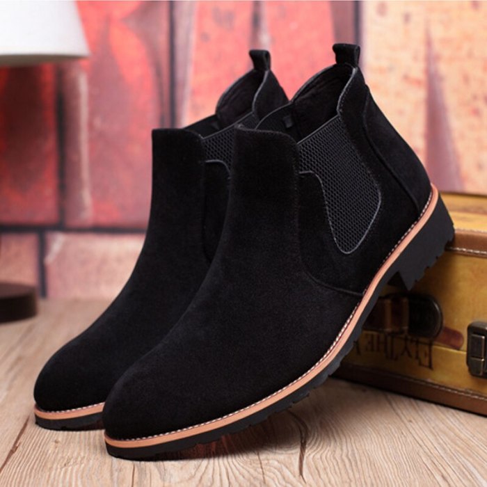 Autumn Winter Shoes  Fashion Men's Boots Male Brand Ankle Boots