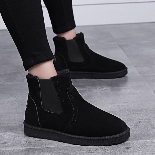 Boots Men Shoes Ankle Boots Leather Boots For Men Trendy Autumn Shoes