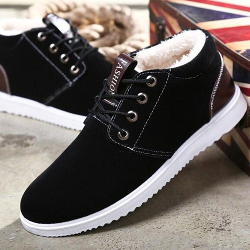 new outdoor casual shoes tooling snow boots men  platform boots