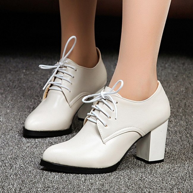 Lady High Heels Elegant  Concise Shoes Women Pumps Female