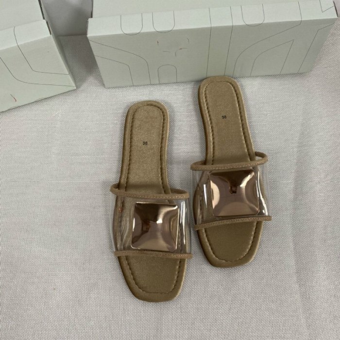 Fashion Slides Summer Beach Shoes Flat with Casual Female Slippers