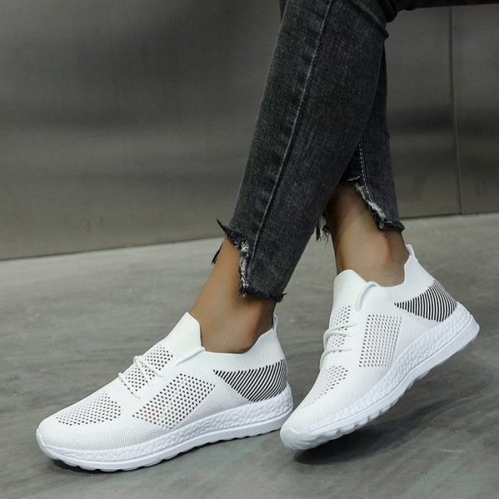 Women Flats Casual Shoes Plus Size Sneakers Sports