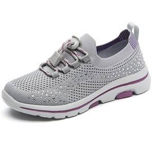 Women Flats Shoes Woman Plus Size Breathable Sneakers Running