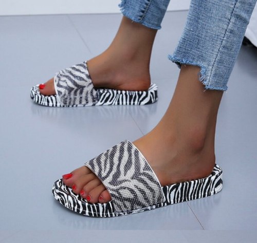 Slippers Slides Plus Size Women Flats Casual Shoes Woman