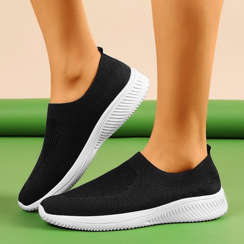 Women Flats Casual Shoes Woman Flat Slip On Single Breathable Sneakers