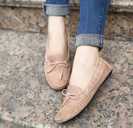 Woman Plus Size Loafers Slip On Flat Shoes