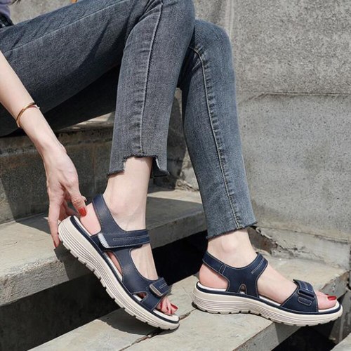 Women Ladies Slip-on Wedge Sandals Sports Fashion Casual Shoes