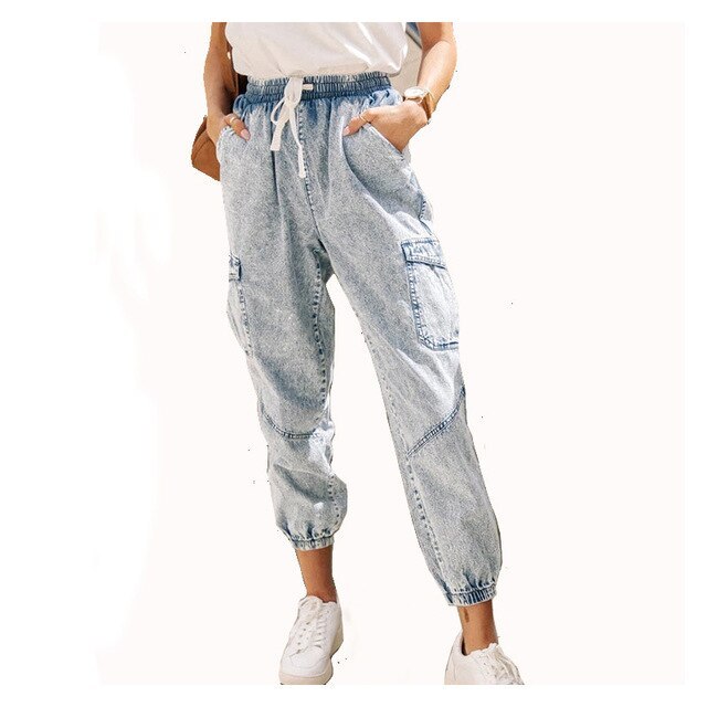 Vintage High Waist Straight Jeans Pants For Women Streetwear Loose Female Denim Ladies