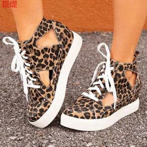 2021 Spring  Casual Shoes New Women's Flat Bottom Increased Casual Single Shoes Women's Lightweight Large Size Fashion Sandals