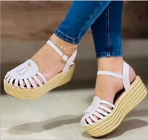 Wedges Fabric Women Party Fashion High Heels Sandals Pumps Sandalias Mujer Sapato Feminino Plus Size Sexy Shoes Woman