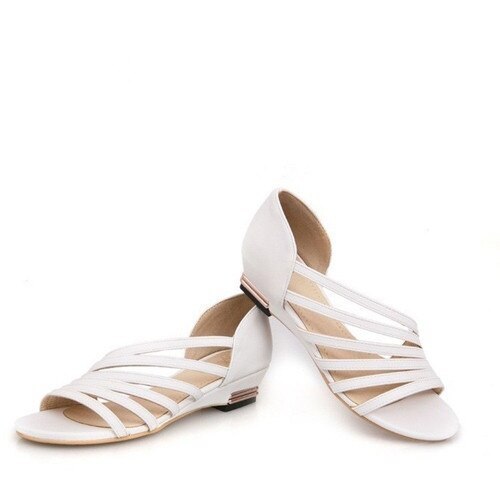 High Quality Summer Women Solid Square Heel Sandals