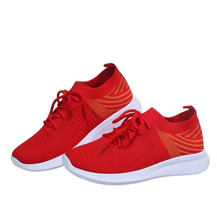 Women's Vulcanized Shoes Casual Mesh Breathable Ladies Sneakers Running Shoes