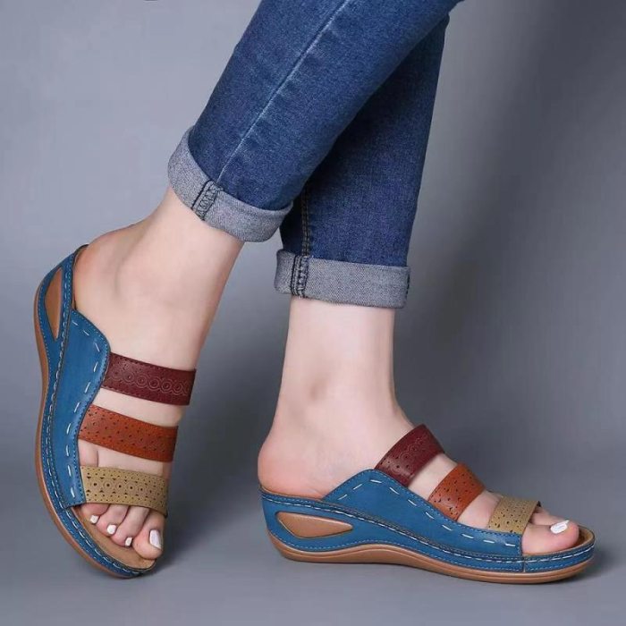 Women Sandals 2020 Fashion Wedges Shoes For Women Slippers Summer Shoes With Heels Sandals Flip Flops Women Beach Casual Shoes