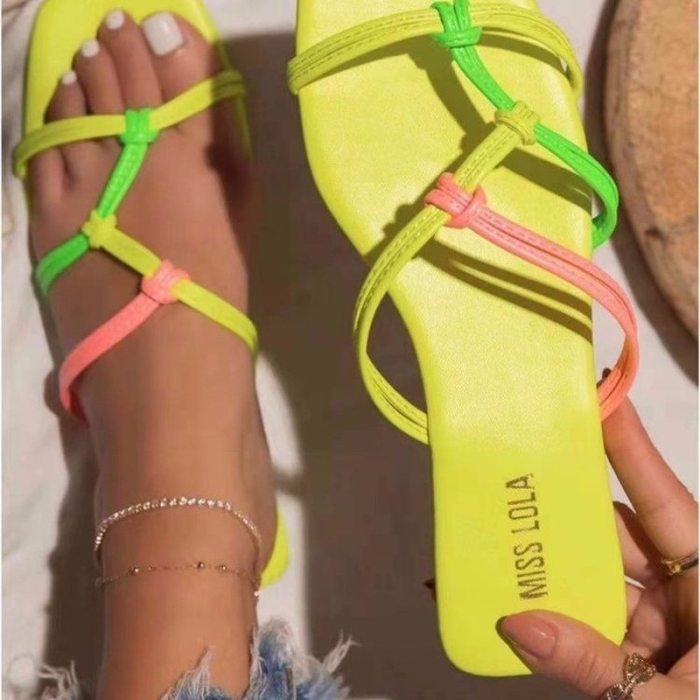 Women Slippers Shoes Women 2021 Summer Fashion Rome Shoes Gladiator Sandals Ladies Flip Flops Casual Femal Beach Shoes