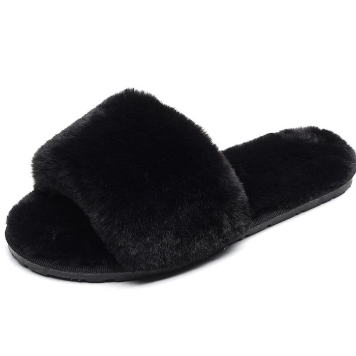 Winter Women house Slippers Home Shoes 2020 Faux Fur Fashion Warm Shoes Woman Slip on Flats Slides  indoor slippers Size 35-40