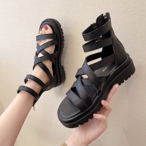 2021 new fashion summer Women Platform sandals  indoor outdoor breathable Comfortable Leisure soft sandals